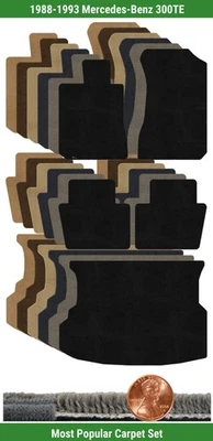 Juego de alfombrillas Ultimat personalizadas para Mercedes-Benz 300TE 1988-1993 (5 piezas) #XQR Foto 1 de 4