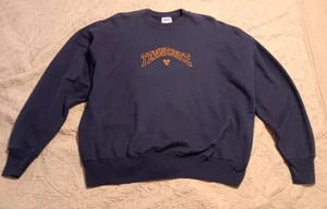 Y2K Tennessee UT Vols Sweatshirt Herren XL blau bestickt Pullover Hanes - Bild 1 von 13