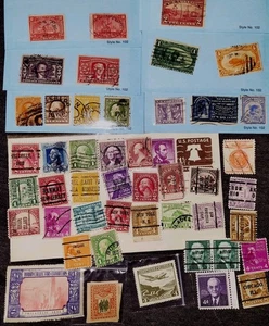 Seltenes Vintage Briefmarken Lot - Bild 1 von 10