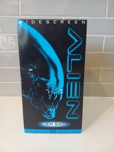 Juego de caja VHS pantalla ancha Alien Saga Trilogy Sigourney Weaver Ridley Scott - Imagen 1 de 5