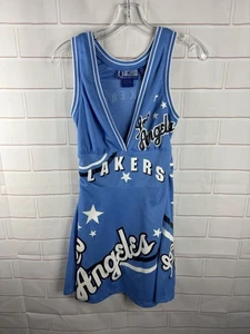 Women's G-III 4Her by Carl Banks Los Angeles  Lakers Dress Size Medium Blue - Picture 1 of 6