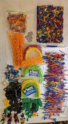 Huge Knex Adventure / Theme Park Lot - Roller Coasters, Pirate Ship, Motors, Etc - Image 1 of 4
