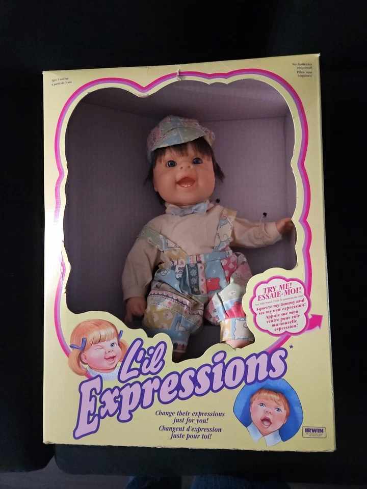Lil Expressions Doll Brand New In Box. Squeeze Tummy Mouth Opens And Closes - Image 1 of 1