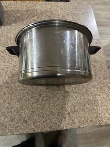 LIFETIME 6 Qt Stainless Steel 10” Stock Pot Pan 18-8 No Lid Cookware - Picture 1 of 7
