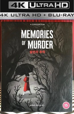 MEMORIES OF MURDER (4K UHD Blu-ray) LTD Ed. inc BOOK & POSTERS. Bong Joon Ho - Image 1 of 4