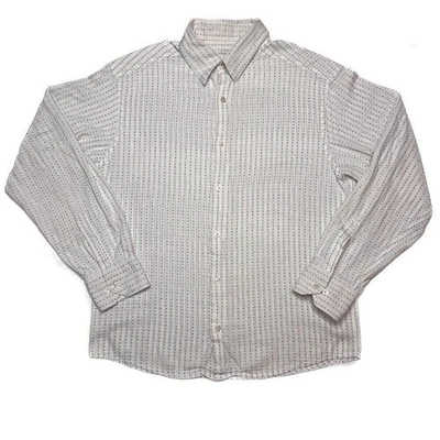 Concepts by Claiborne Button Up Shirt Geometric Multicolor Long Sleeve Men's L - Image 1 of 4