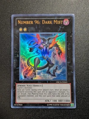 Number 96: Dark Mist ORCS-EN043 Ultra Rare Unlimited Edition LP - Image 1 of 3