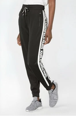 Logotipo feminino Karl Lagerfeld Paris letra bloco jogger - Imagem 1 de 2