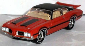 1972 72 OLDSMOBILE / OLDS CUTLASS 442 W-30 / Hood Open / Rubber Tire Muscle Car - Picture 1 of 3