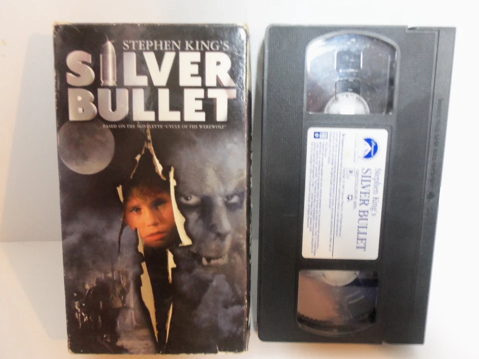 Видео Silver Bullet 1991 Stephen King Horror Corey Haim Gary Busey Werewolf VHS - Изображение 1 из 3