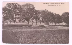 Gemüsegarten Pythian Home Ogdensburg New York 1912 Postkarte - Bild 1 von 1