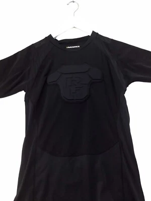 Camiseta masculina de ciclismo Race Face tamanho pequeno preta - Imagem 1 de 4