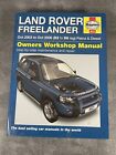 Land Rover Freelander 53 - 56 Reg Haynes Service and Repair Manual.Pre Owned
