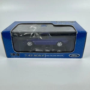 Classic Carlectables 1/43 2002 Ford Falcon XR8 Ute Narooma Blue boxed COA - Picture 1 of 17