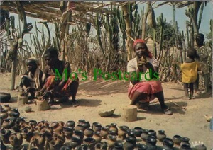 Africa Postcard - Pottery Merchant, Gambia? - Posted RR19336 - Picture 1 of 2