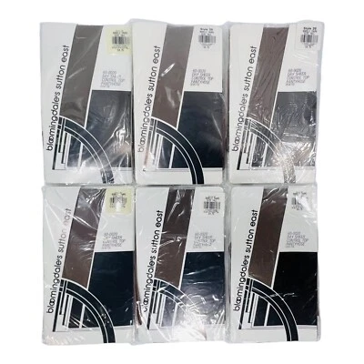 Pantimedias Bloomingdale’s Sutton East Estilo 20 Talla Alta Apenas Taupe 6 Pares Foto 1 de 4