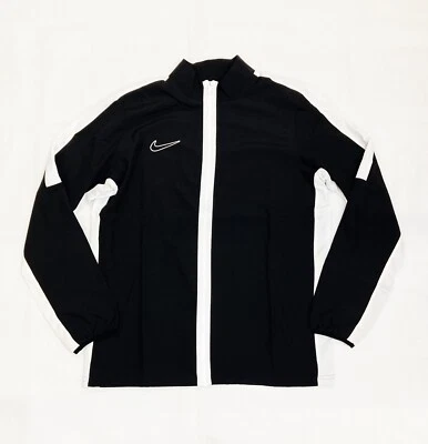 Nike Dri-FIT Academy 23 Cremallera Completa Tejido Chaqueta de Pista Para Mujer M Negro Blanco DR1715 Foto 1 de 2