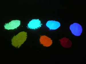 Phosphorescent luminescent pigment powder additive glow in the dark use resin - Picture 1 of 15