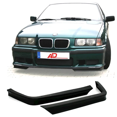 Spoilerecken für 3er BMW E36 alle Spoiler Lippe für M Paket Stoßstange Schwert - Bild 1 von 4