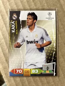 2011-12 Panini Adrenalyn XL UEFA Champions League Kaka Real Madrid Star! - Picture 1 of 2