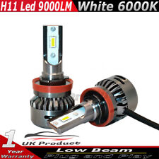2x H11 LED Bulbs 90W Pure White 6000K Low Beam For Toyota RAV 4 III 2006-2013