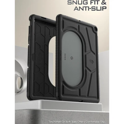 Poetic TurtleSkin Case For Google Pixel Table Kids Friendly Silicone Cover Black - Image 1 of 4