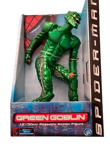 Brand New Spiderman Green Goblin Poseable Figure 12"/30cm MARVEL Toy Biz - Picture 1 of 3