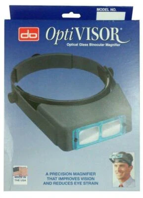 DONEGAN OPTIVISOR BINOCULAR HEADBAND MAGNIFIER DA-2 DA-3 DA-4 DA-5 DA-7 DA-10 - Image 1 of 2