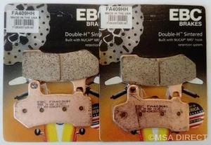 EBC Sintered FRONT Brake Pads Fits HARLEY DAVIDSON FLHR ROAD KING (2008 to 2023) - Picture 1 of 2