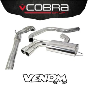 Cobra Exhaust 3" TurboBack System & SportsCat VW Golf GTi Mk5 (1K) (04-09) VW22b - Picture 1 of 2