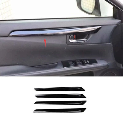 Глянцевая черная отделочная молдинговая полоска для внутренней дверной панели для Lexus ES300h 350 2013-17 - Изображение 1 из 4