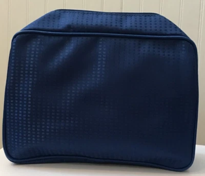 Nueva bolsa de viaje de maquillaje cosmético satinado ESTEE LAUDER AZUL bonita Foto 1 de 4