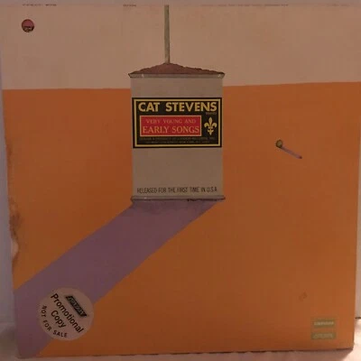 CAT   STEVENS        LP    VERY EARLY & YOUNG SONGS  ( PROMO ) - Image 1 of 4