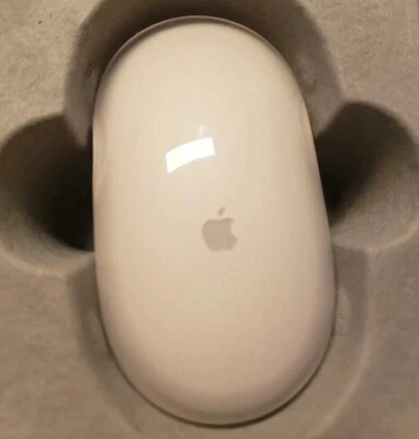 Apple Wireless Mouse Model M9269Z/A A1015 Bluetooth with Box Docs & CD - Image 1 of 4