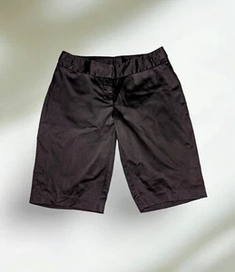 WORTHINGTON Solid Brown Bermuda Shorts PETITE Size 4 MODERN FIT Women's NEW - Picture 1 of 9