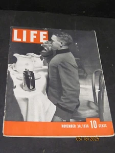 # Life Magazine 1936 November 30 Brain Operation Roosevelt Goes to Sea - Picture 1 of 2