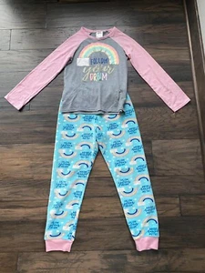 GIRLS FALLS CREEK PAJAMA SET, SIZE SMALL, GIRLS PAJAMAS, FALLS CREEK - Picture 1 of 8
