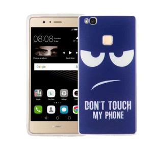 Dont Touch My Phone Etui na telefon Huawei P9 Lite Silikon - Zdjęcie 1 z 2