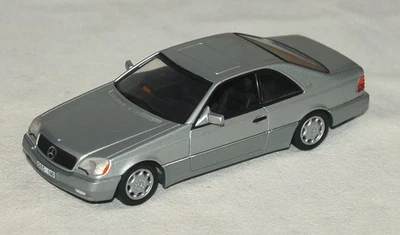Minichamps 1:43 * Mercedes-Benz C140 (W140) 600 SEC Coupé Coupe silber metallic - Bild 1 von 4