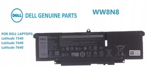 Bateria WW8N8 do Dell Latitude 7340 7440 7640 - Zdjęcie 1 z 4