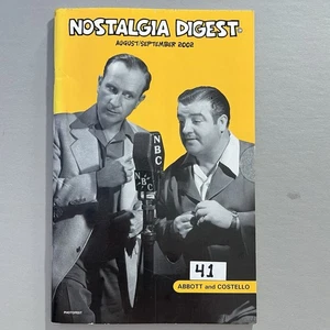 ABBOTT & COSTELLO African Americans & Old Time Radio NOSTALGIA DIGEST 2002 AUG - Bild 1 von 24
