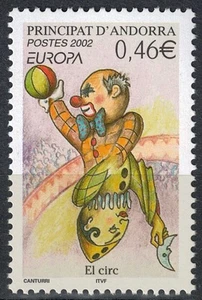 ANDORRA FRANCESE 2002 Europa MNH** - Imagen 1 de 1