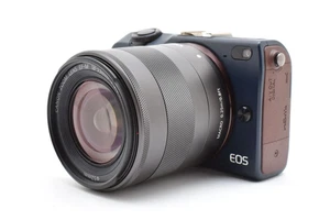 Canon EOS M2 Bay Blue mit 18-55mm IS und 22mm STM englische Sprache aus Japan - Bild 1 von 7