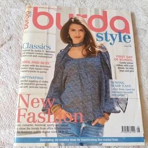 BURDA Style Magazine August 2010 - Uncut Sewing Patterns Fashion Dressmaking B39 - Picture 1 of 6