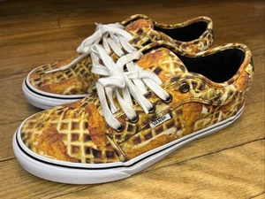 Vans Skateboard Low Pro Shoes Chicken & Waffles 721356 Mens Size 8.5 Super Clean - Picture 1 of 10
