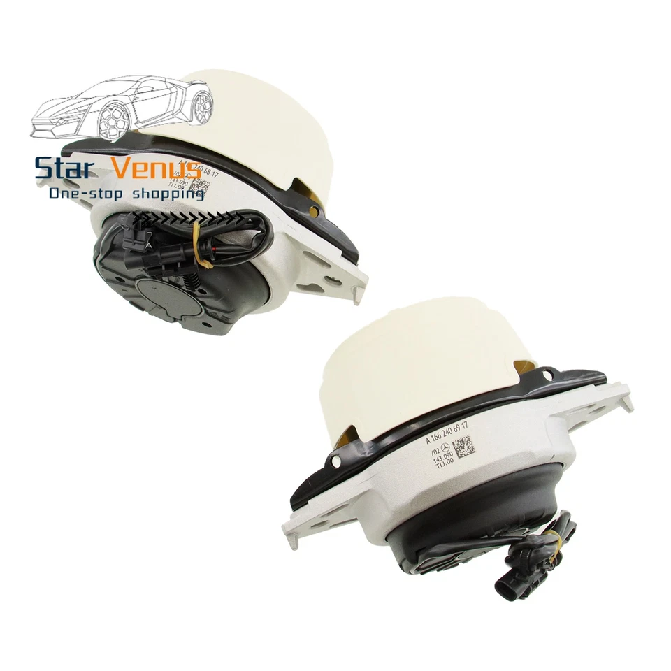 Genuine Mercedes-Benz W166 GL350 ML350 LH&RH Engine Mount 1662406817 1662406917 - Image 1 of 4