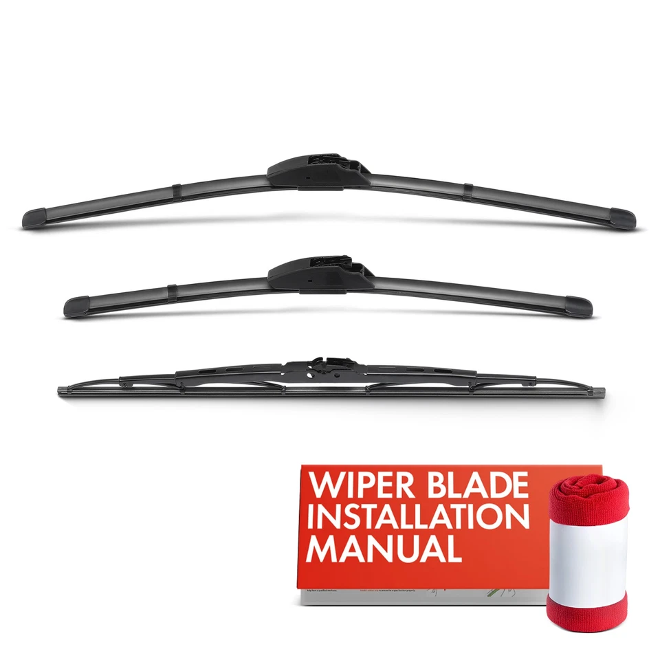 Limpiaparabrisas 3 piezas 22" y 18" y 19" para Acura Integra 94-01 Hatchback Foto 1 de 4