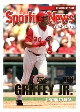2005 Topps Update #166 Ken Griffey Jr CINCINNATI REDS Comeback
