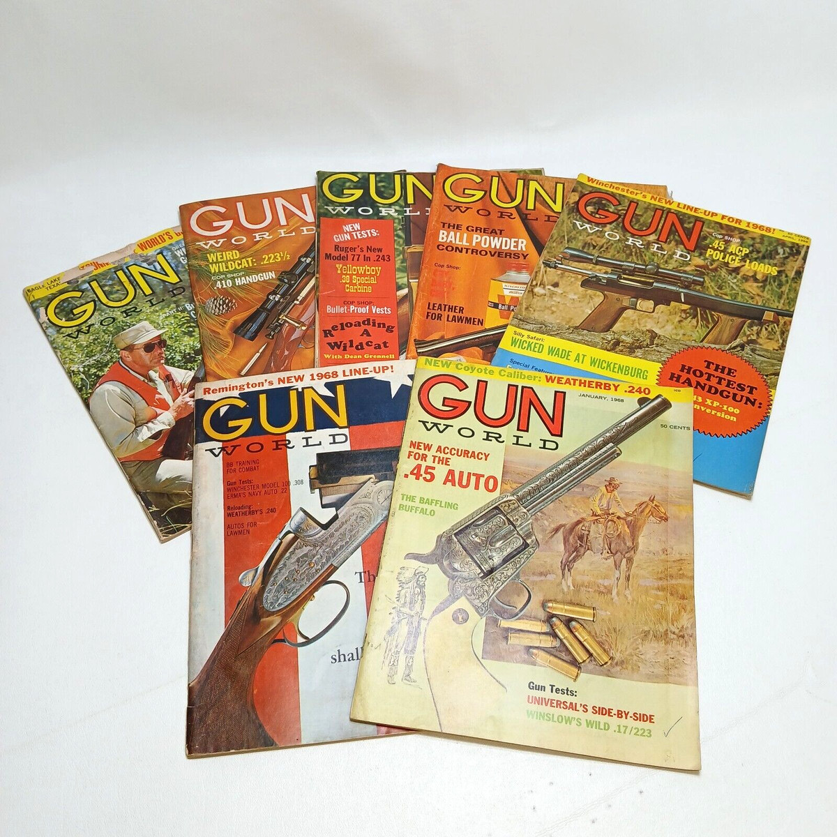 GUN WORLD アメリカ銃雑誌 ビンテージ 14冊 Gun World
