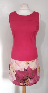 GUESS By Marciano Size 8-10 PINK SILK Blend Sleeveless DRESS - Picture 1 of 5